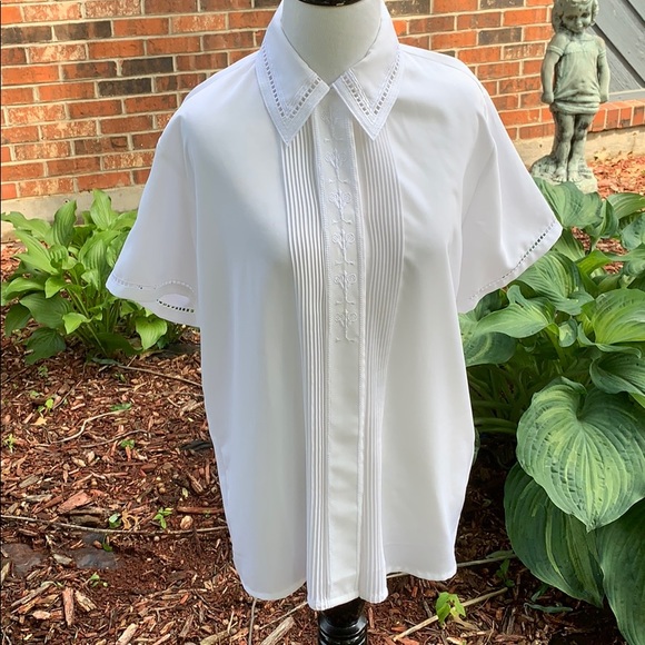 Claudia Richard Tops - Claudia Richard white blouse 10